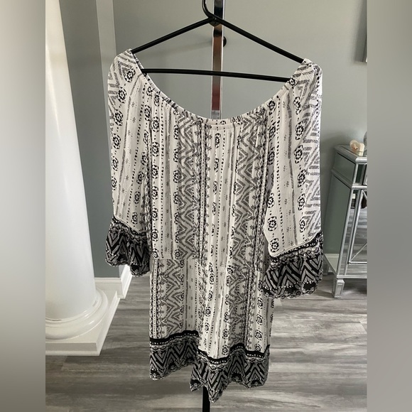 Mudd Other - MUDD BLACK AND WHITE ROMPER